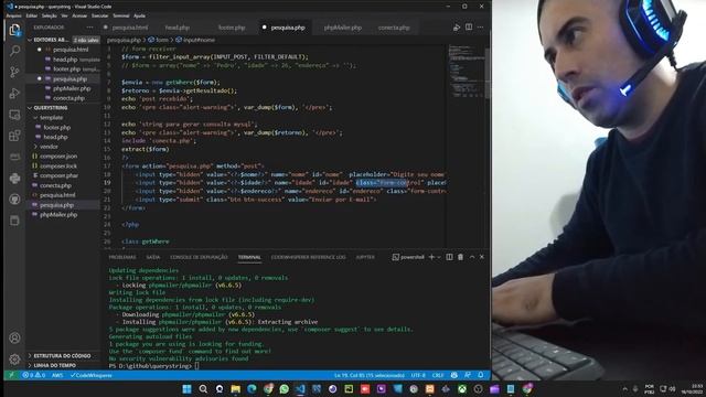 EP6 - Composer PHPMailer Install Outlook E-mail смотреть онлайн