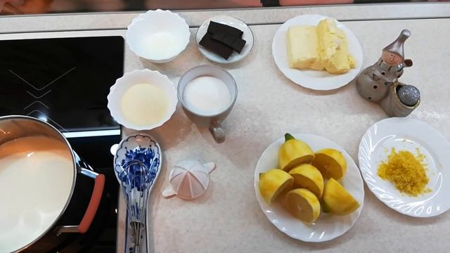 Торт Птичье молоко с кремом из манки и лимона! Вкус из детства! смотреть онлайн