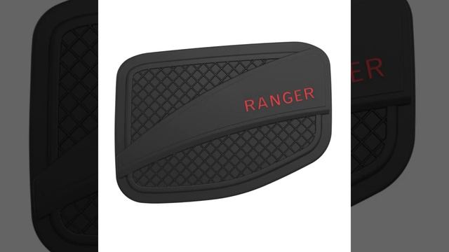 For Ford Ranger T6 T7 2012-2017 Exterior Fuel Tank Cover Matte Black ABS Plastic смотреть онлайн