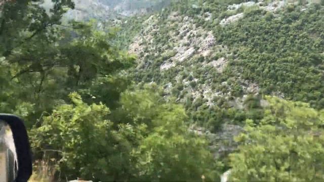 Виды на пути к дикому пляжу Скадарского озера смотреть онлайн