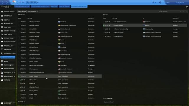 Football Manager 2019. Карьера № 1