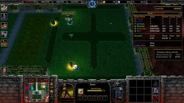 Warcraft 3 Classic HellHalt TD Competitive #94 смотреть онлайн