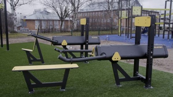 Линейка спортивного оборудования от Lappset Group - Sisu Fitness