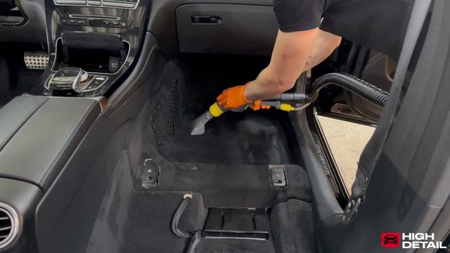 Complete interior detailing Mercedes-Benz GLE 400d смотреть онлайн