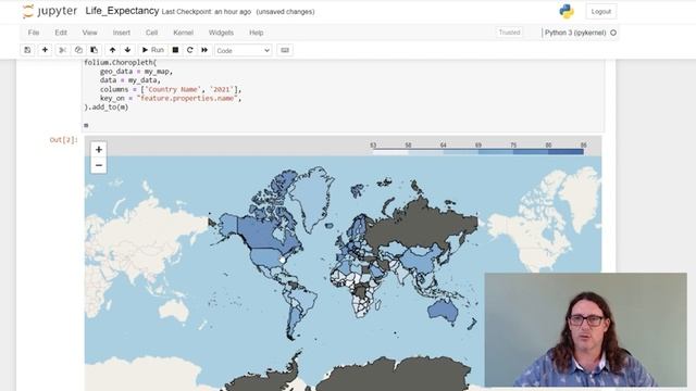 Folium Choropleth смотреть онлайн