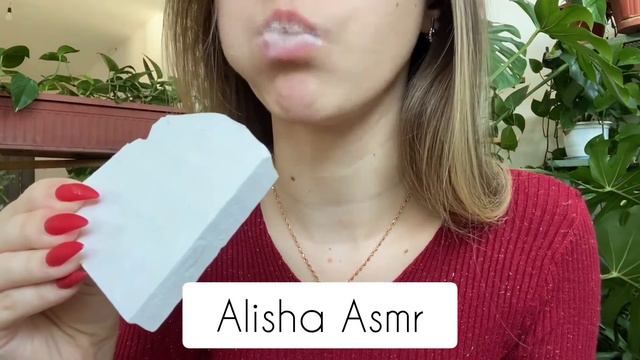 Chalk Tiles Badger Crunch Asmr/Плитки мела барсук хруст Aсмр #chalkeating #asmr #мел #асмр #chalk