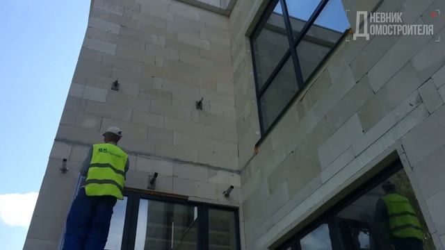 Козырёк из стекла над входом. Установка закладных перед утеплением фасада смотреть онлайн