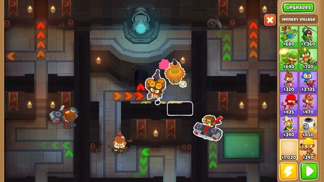 BTD6 Dark Dungeons Deflation, No Abilities (AFK), No Monkey Knowledge, No Powers, Quincy Hero смотреть онлайн