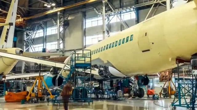 Видео 12.  Производство Sukhoi Superjet 100
