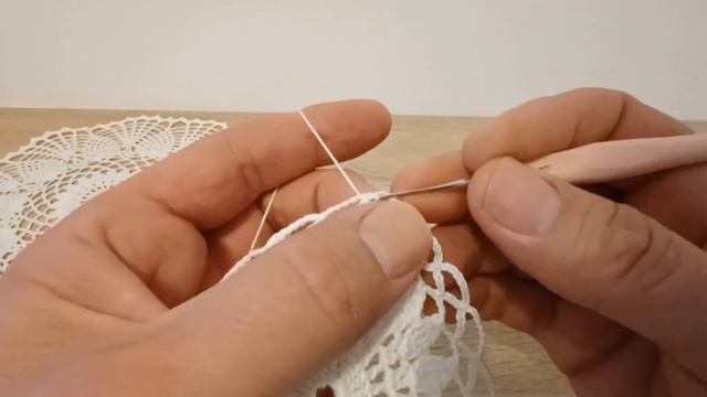 Салфетка крючком. Нежная салфетка.Первая часть. Крючок. Крючок для начинающих. смотреть онлайн