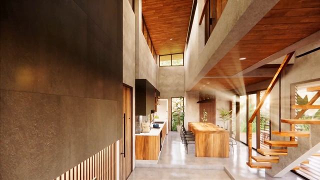 TROPICAL VILLA Series 01  |   Small House Design