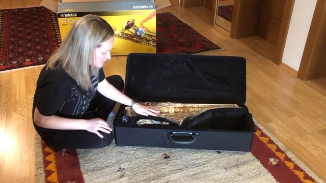 Yamaha YTS-280 Tenor Saxophone 📦 UNBOXING 📦 смотреть онлайн