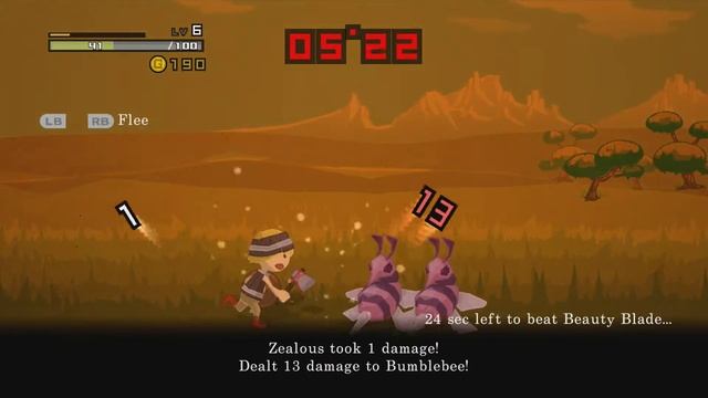 Half Minute Hero Level 6 Through the Cave смотреть онлайн