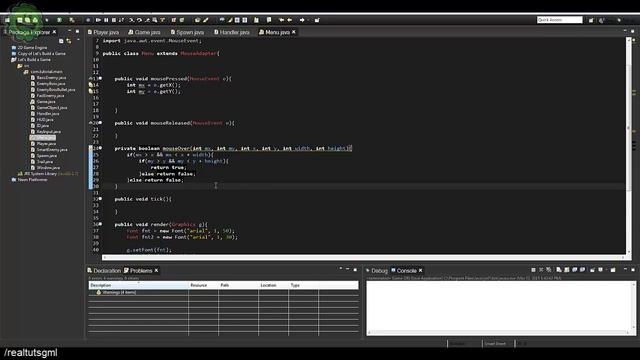 Java Programming: Let's Build a Game #9 смотреть онлайн