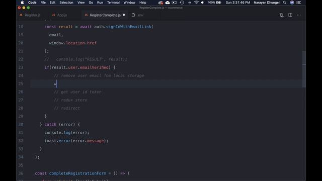 12 React Redux Firebase Full Auth + Forgot Password + Email + Social Login - Complete Registration смотреть онлайн