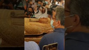 В Египте вскрыли саркофаг с древней мумией