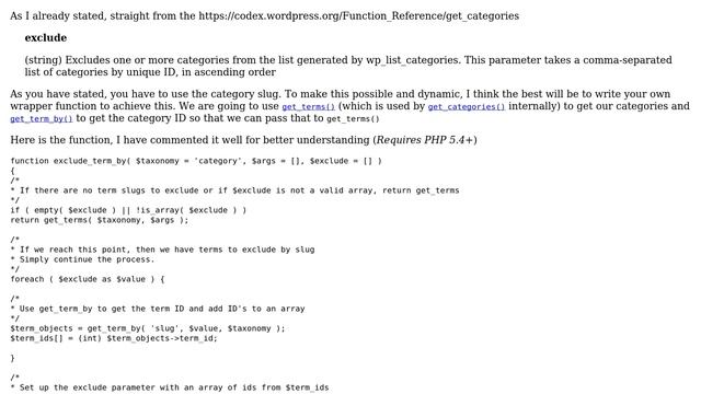 Wordpress: Exclude category by slug for for each loop (2 Solutions!!) смотреть онлайн