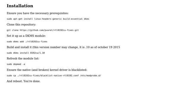 Unix & Linux: Edimax EW-7811UN Debian (2 Solutions!!) смотреть онлайн