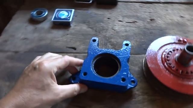 Install The Pump Hydraulics In Homemade Tractor