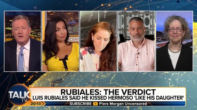 "If A Spontaneous Kiss Can Traumatise Women To That Degree" - Piers Morgan's Guests On Luis Rubiale смотреть онлайн