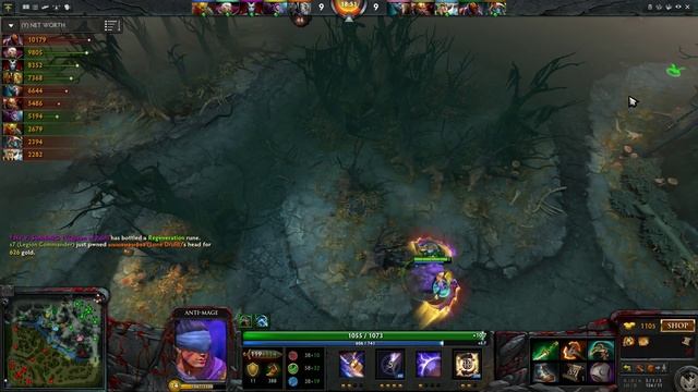 Madara Anti-Mage | 7190 Avg MMR Game смотреть онлайн