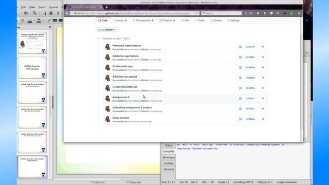 Rachel's Data Structures Course (Extra) - Introduction to Git & GitHub смотреть онлайн