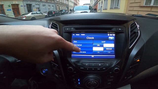 How to Manually Change Date and Time in Hyundai i40 ( 2011 – 2019 ) Manage Time Settings смотреть онлайн