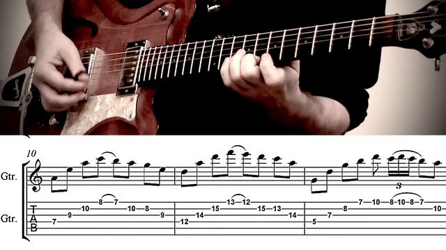 Staggered Guitar ARPEGGIOS Lesson (picking + Legato) - Modern Guitar Techniques | Peter Luha