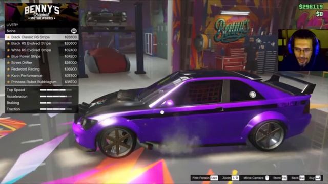 Ep. 66 GTA 5 online: Pimp´my´Ride II ; ( 2 cars you can get for free and change on Benny´s) смотреть онлайн