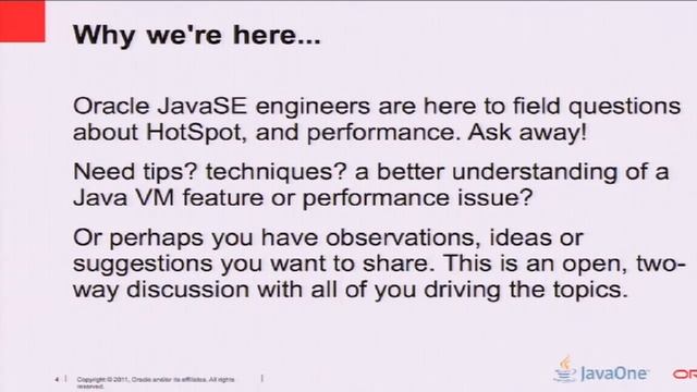 JVM Performance BOF смотреть онлайн
