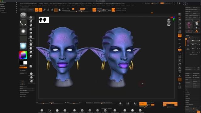 zBrush (Trick) - Multiple Views/Screenshots of your 3D Model смотреть онлайн