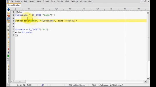 PHP Cookies смотреть онлайн