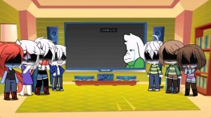 Реакция на Glitchtale S2 EP2 смерть Санса | Gacha life undertale