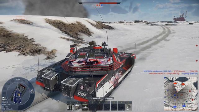 【War Thunder】🌟- Gameplay × Azur Lane｜Girls und Panzer｜Prinz Eugen｜Merkava Mk.2D｜Israel Battle Tank смотреть онлайн