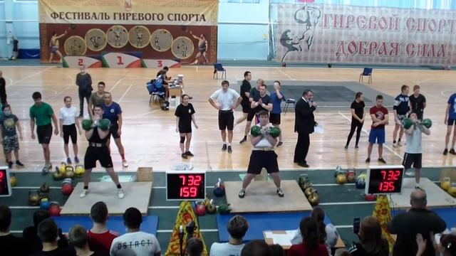 Комбинированная эстафета. Юноши (Фестиваль гиревого спорта Добрая Сила 2020) смотреть онлайн