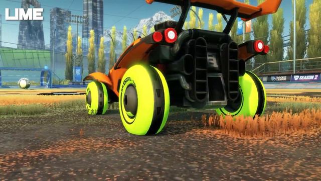 Esoto 4R Wheels - Painted Showcase (Rocket Pass S2)