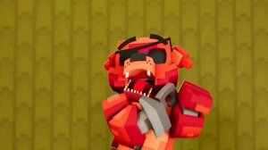 «TWO FACE»  - Song by Jake Daniels | Minecraft FNAF Animated Music Video