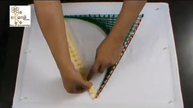 String Art Patterns - How To Make String Art Triangle Pattern - by Sonia Goyal смотреть онлайн