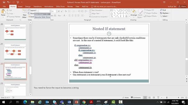 Lesson 9-5 Nested If statements (5 min) смотреть онлайн