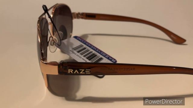 RAZE Eyewear Sunglasses Aviator Metal Gulf Rose Gold Brown Gradient Lens 54004 смотреть онлайн