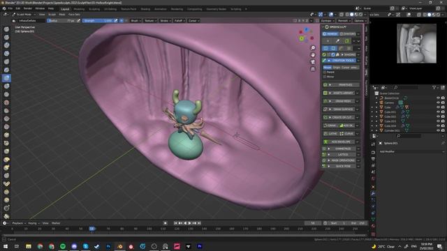 Hollow Knight Fanart | Blender Timelapse смотреть онлайн