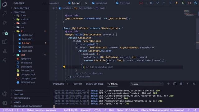 Flutter + Strapi Fullstack CRUD Application | REST API | HTTP | GET POST PUT DELETE | Node | VSCode смотреть онлайн