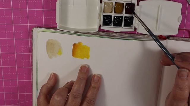 Setting up a Travel Kit with a Portable Painter Micro and an unusual set of colors that mix so well смотреть онлайн