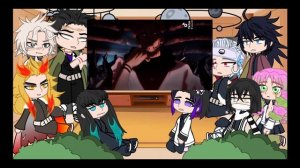 реакция хашира на магическую битву (1/?)