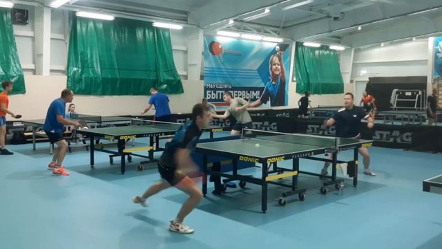 Настольный теннис. Играем на счет. Варченко Станислав (685фнтр) КМС - Ланин Александр (914фнтр) МС смотреть онлайн