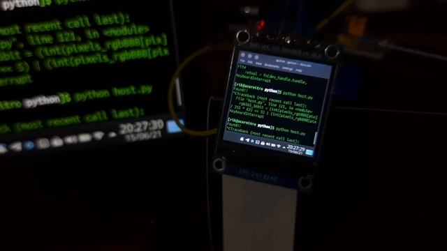 External monitor for PC using STM32F103 and ST7789 | Demo 2 with higher fps смотреть онлайн