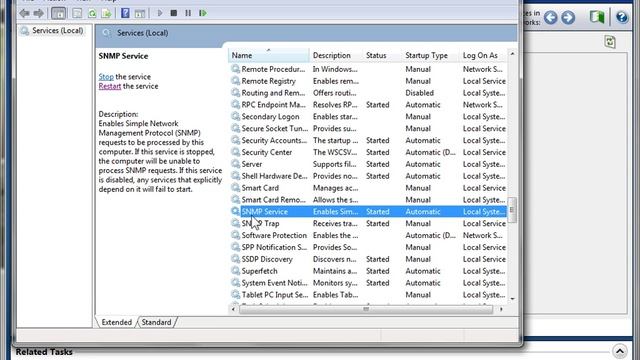 Enable SNMP on Windows 7 смотреть онлайн