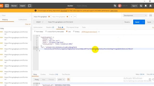 Firebase Cloud Messaging Working Application смотреть онлайн