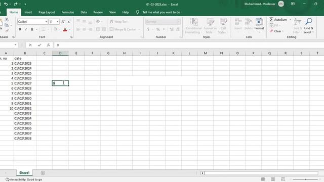 serial number, date, cell emerge, pane freezing/ cell freezing in MS Excel смотреть онлайн