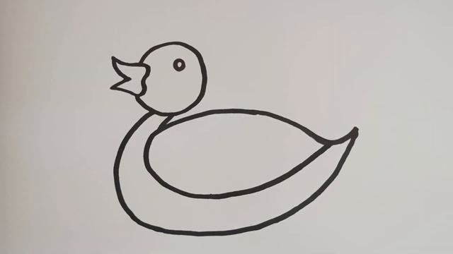 Рисование и раскраска утёнка смотреть онлайн